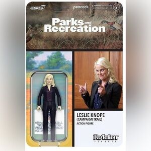 Leslie Knope Action Figure - Black Blazer, Navy Top